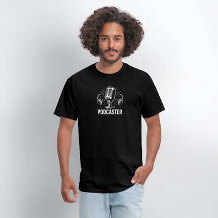 Podcaster  T-Shirt - black