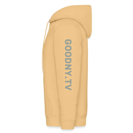 Albany NY Hoodie - light gold 