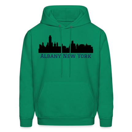 Albany NY Hoodie - kelly green