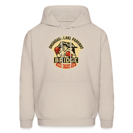 Onondaga Lake Parkway Bridge Undefeated Hoodie - Sand