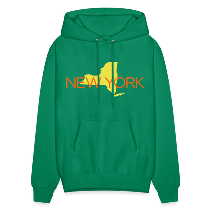 New York Hoodie - kelly green