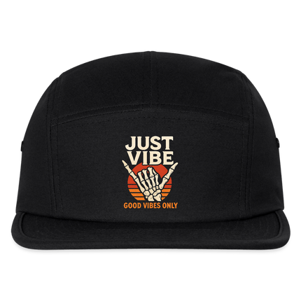 Just Vibe Jockey Camper Cap - black