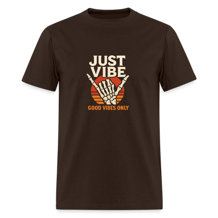 Just Vibe T-Shirt - brown