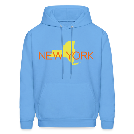 New York Hoodie - carolina blue