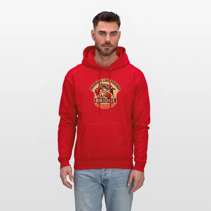 Onondaga Lake Parkway Bridge Undefeated Hoodie - red