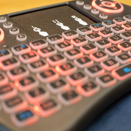 Mini Wireless Keyboard and Mouse Game Controller and Accessory Pack