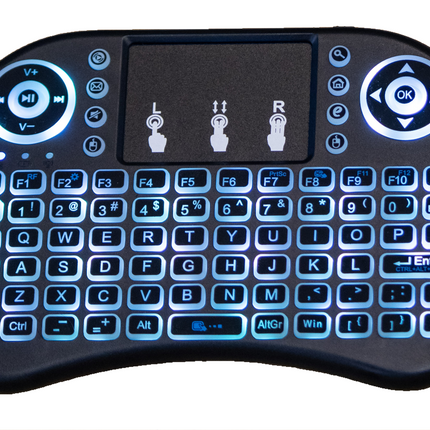 Mini Wireless Keyboard and Mouse Game Controller and Accessory Pack