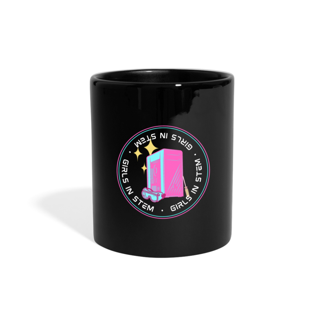 'Girls In S.T.E.M' mug - black
